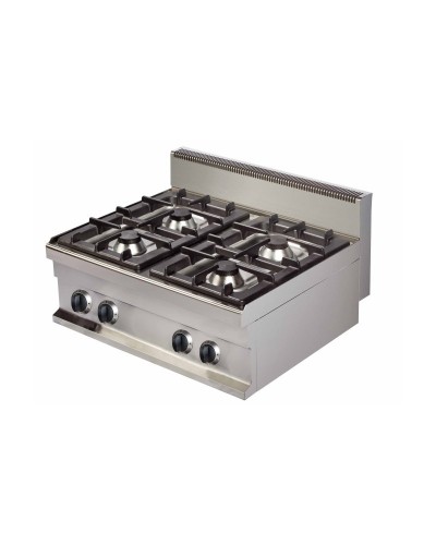 Cocina a Gas 4 Fuegos - en Equiposur tienda online. Equipamiento hostelero para profesionales